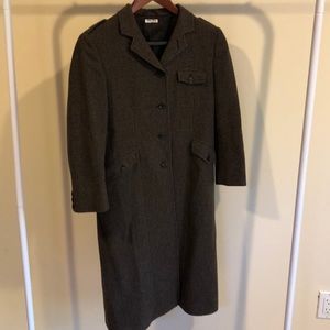 Miu Miu Houndstooth Three Quarter Sleeve Jacket